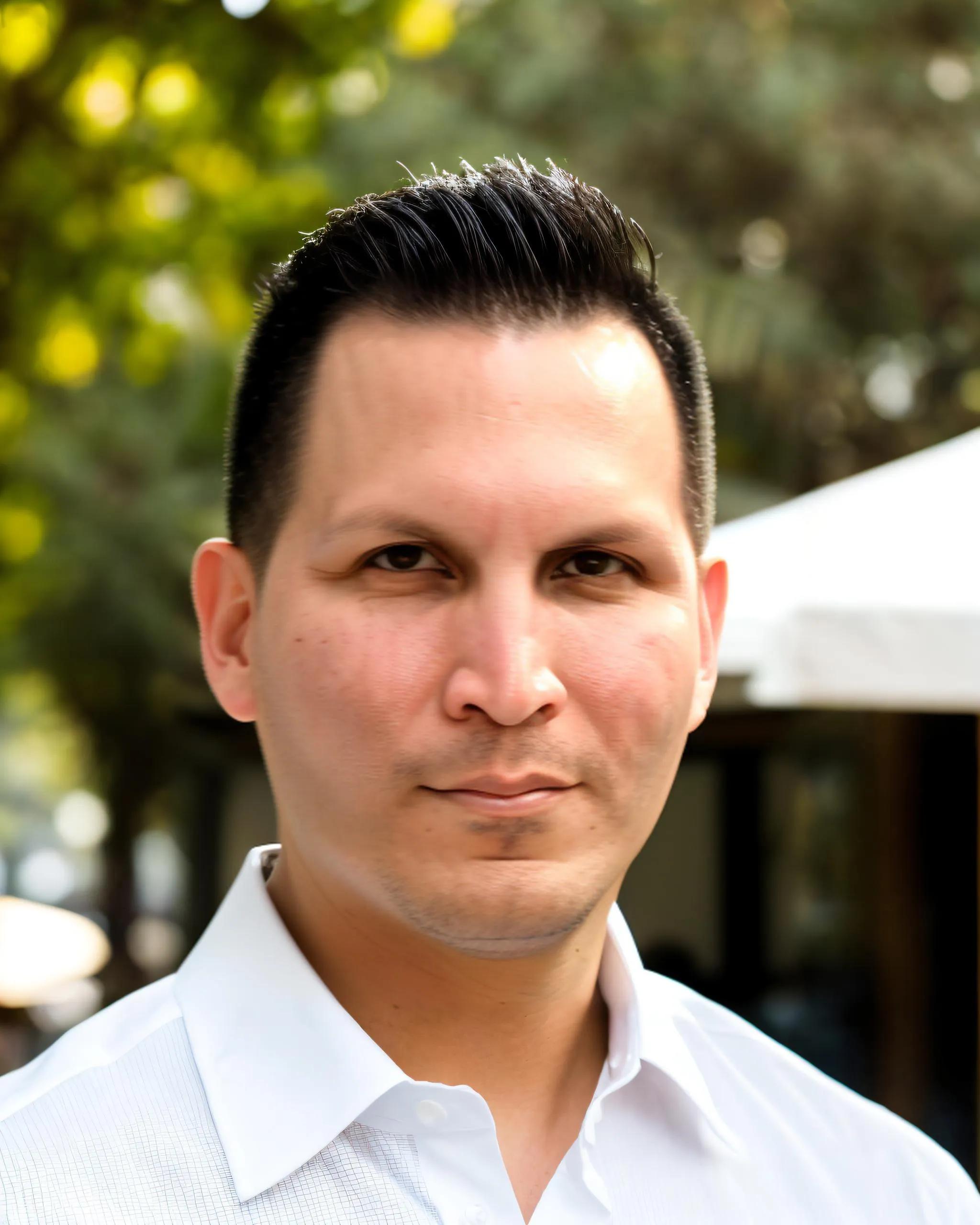 Retrato corporativo generado con IA