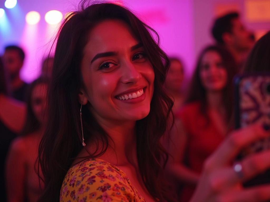 Foto de usuarios antes de ser procesada por inteligencia artificial para generar una imagen profesional